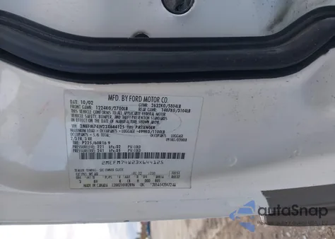 2003 Mercury Grand Marquis Gs from USA, damaged, VIN 2MEFM74W23X644125